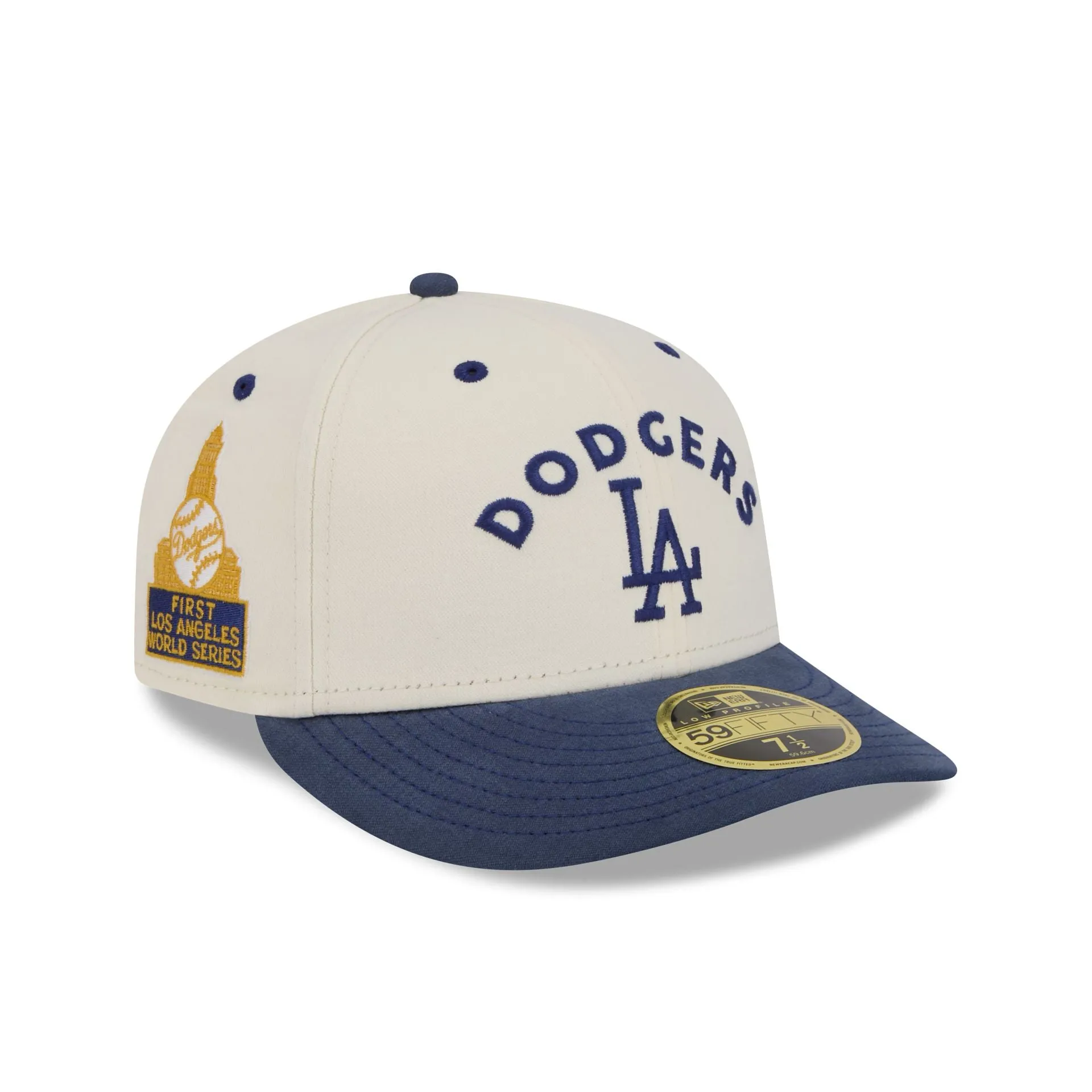 Los Angeles Dodgers Vintage Stack Low Profile 59FIFTY Fitted Hat sold by New Era