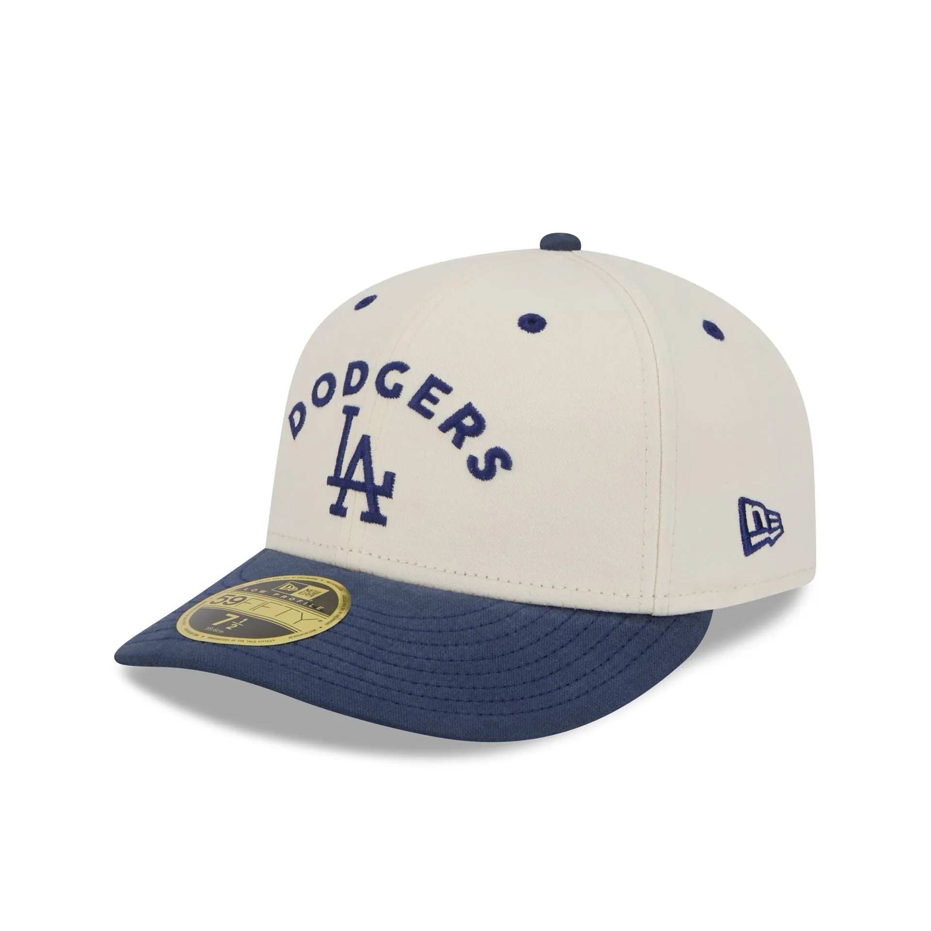 Los Angeles Dodgers Vintage Stack Low Profile 59FIFTY Fitted Hat sold by New Era product image thumbnail 3