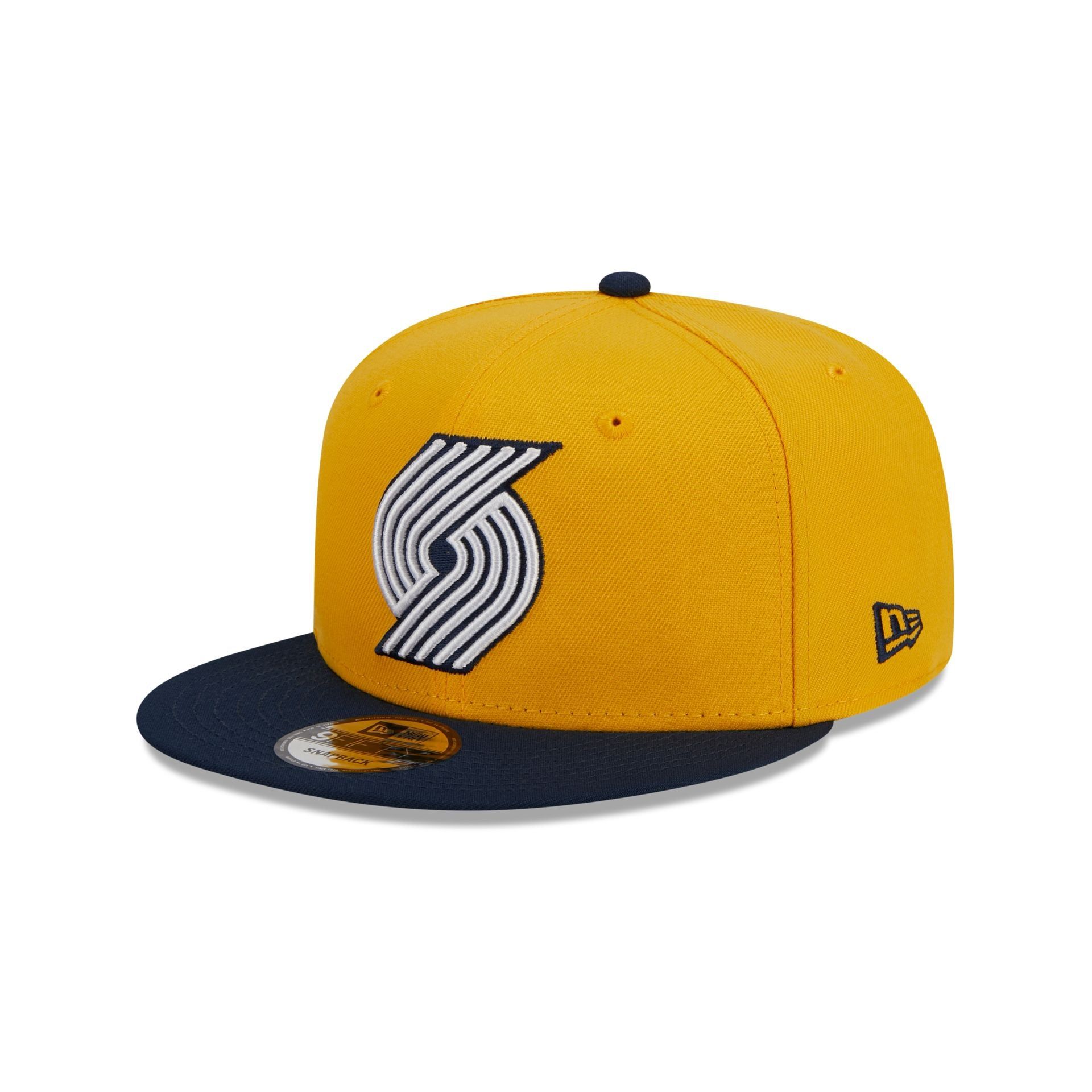 Portland Trail Blazers Color Pack Gold 9FIFTY Snapback Hat sold by New Era