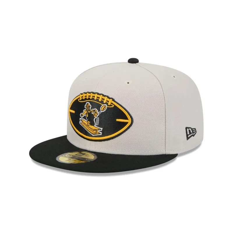Pittsburgh Steelers 2024 Historic Sideline 59FIFTY Fitted Hat sold by New Era