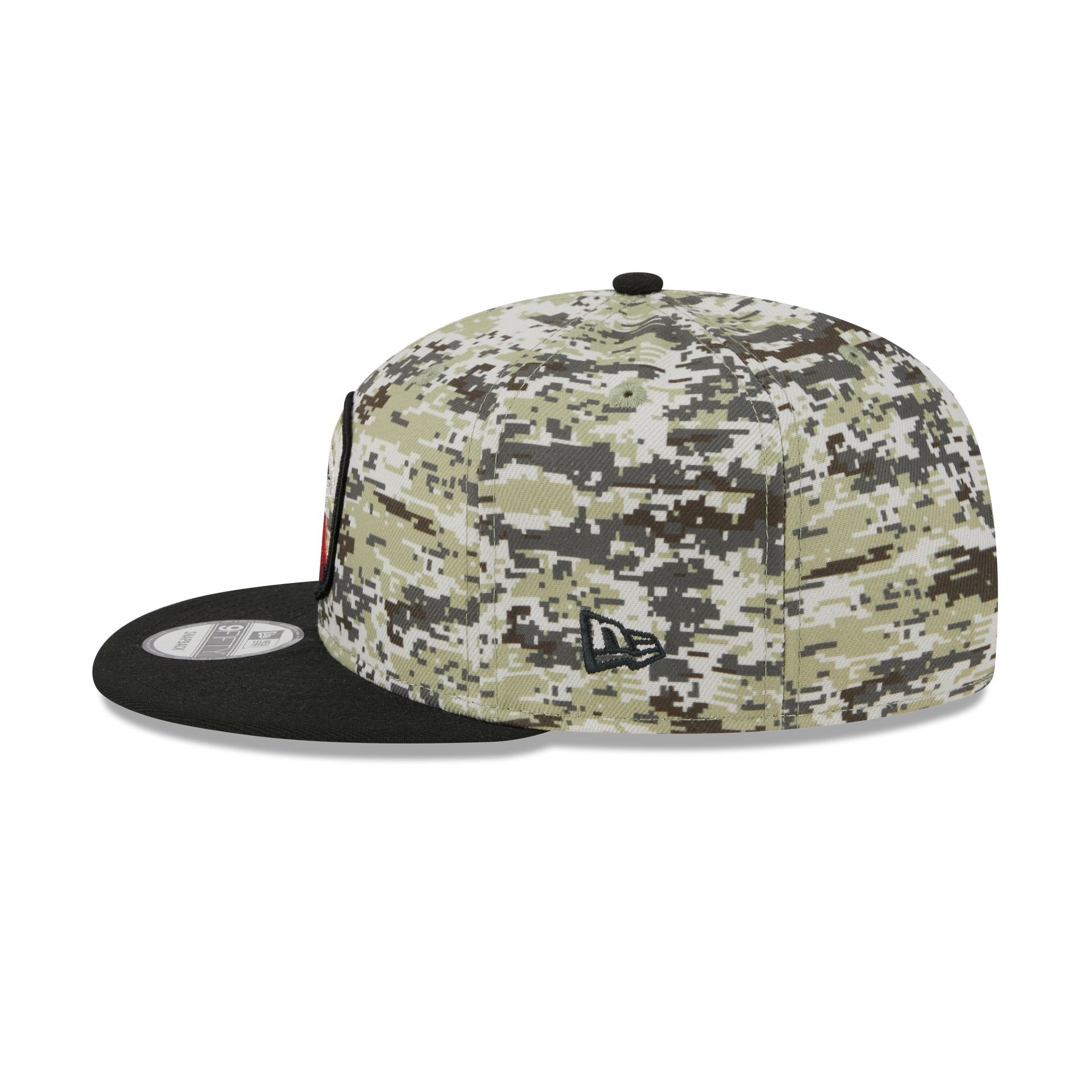 Atlanta Falcons 2023 Salute to Service Camo 9FIFTY Snapback Hat sold by New Era product image thumbnail 5