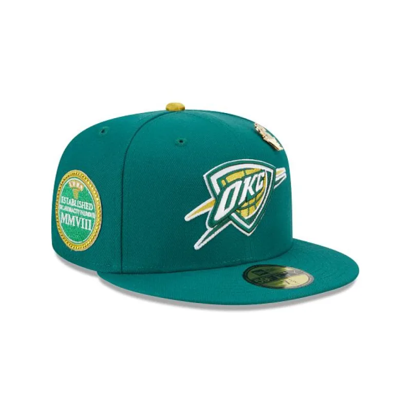 Oklahoma City Thunder Max Bet 59FIFTY Fitted Hat sold by New Era