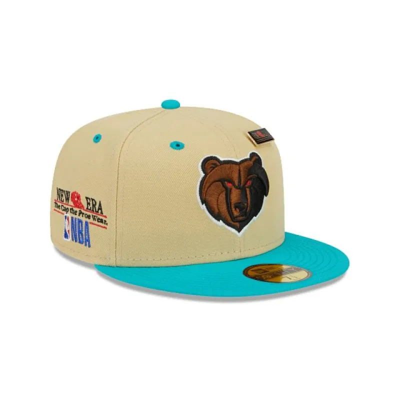 Memphis Grizzlies Tan 59FIFTY Fitted Hat sold by New Era