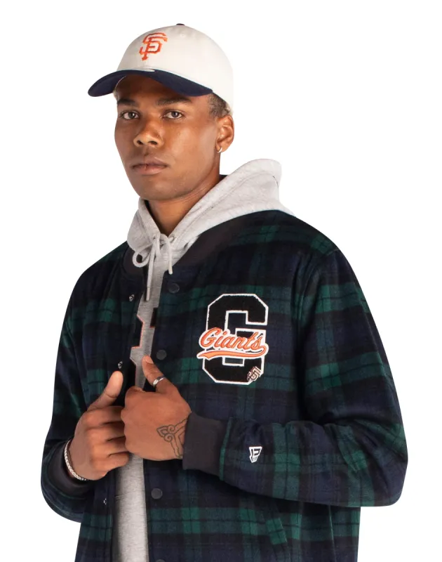 San Francisco Giants Plaid Jacket sold by New Era