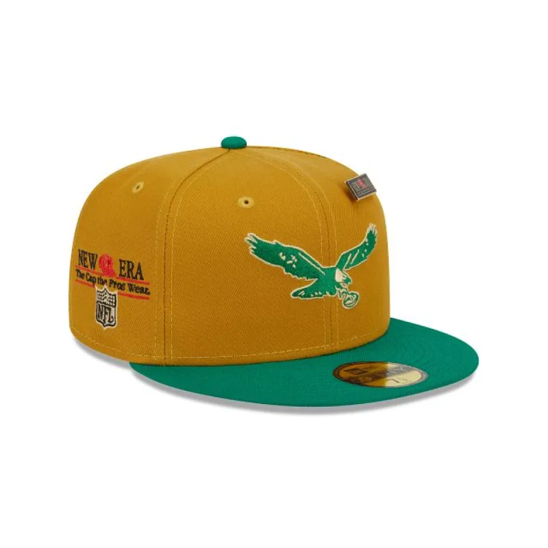 Philadelphia Eagles Bronze 59FIFTY Fitted Hat sold by New Era