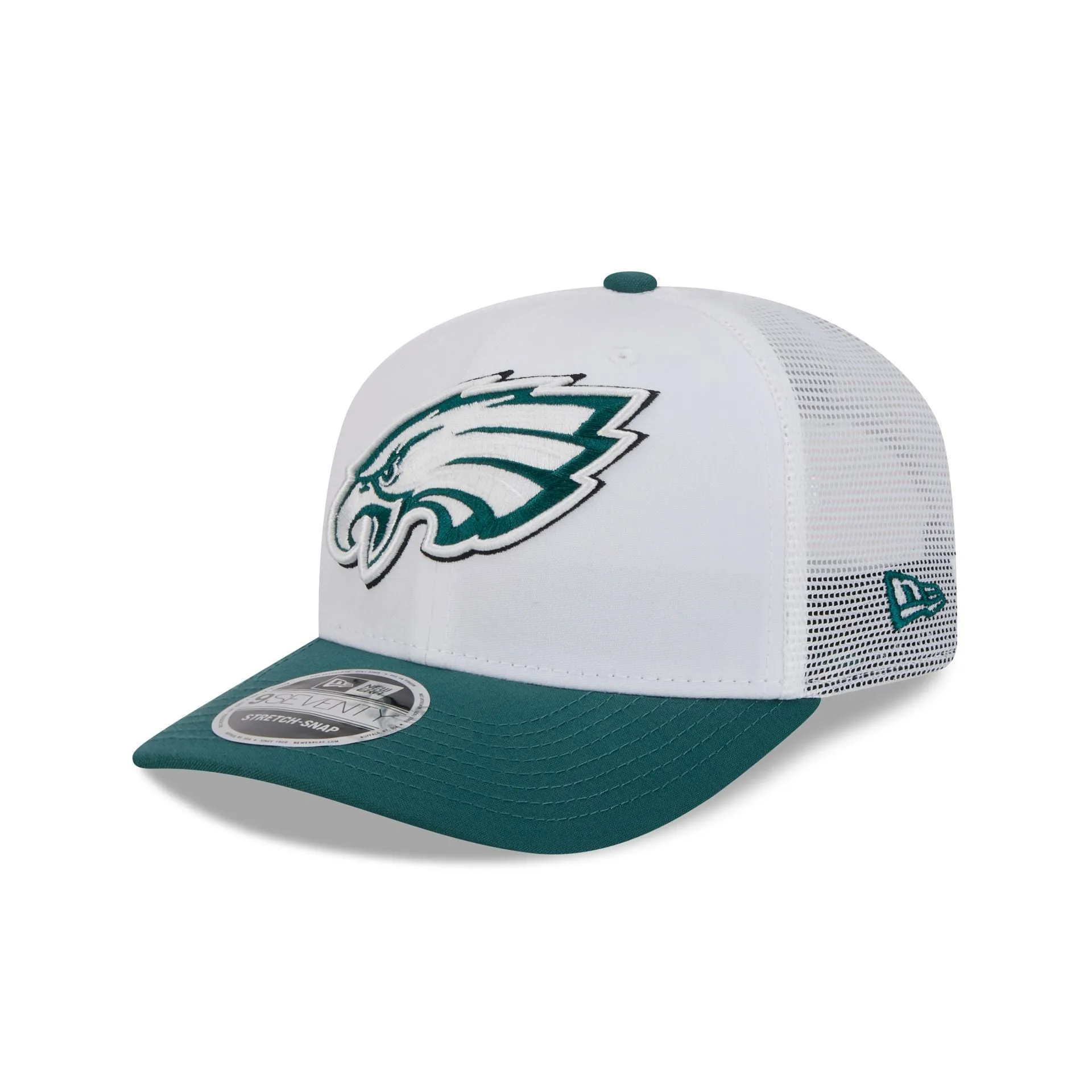 Philadelphia Eagles 2024 Training 9SEVENTY Trucker Hat sold by New Era