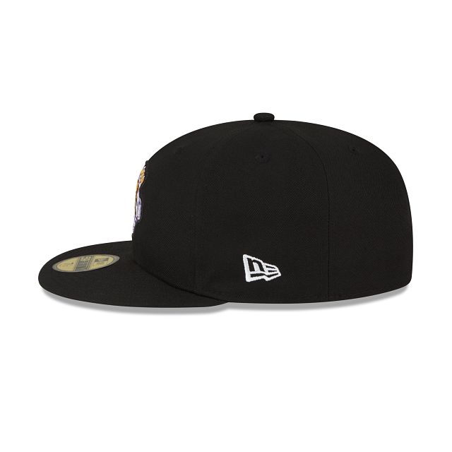 Marvel X Los Angeles Lakers Black 59FIFTY Fitted Hat sold by New Era product image thumbnail 4