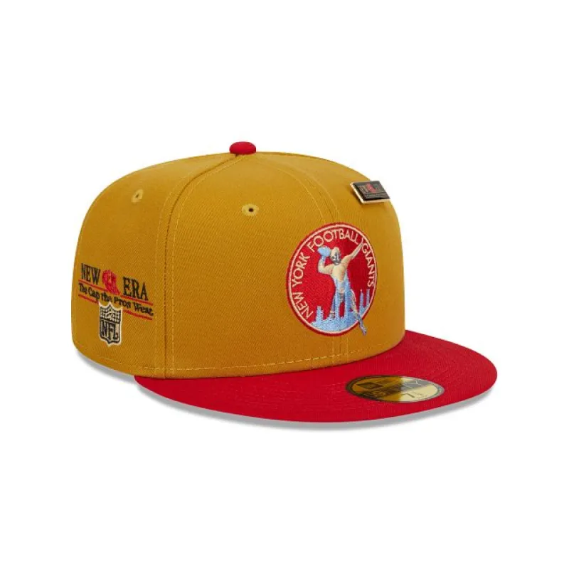 New York Giants Bronze 59FIFTY Fitted Hat sold by New Era