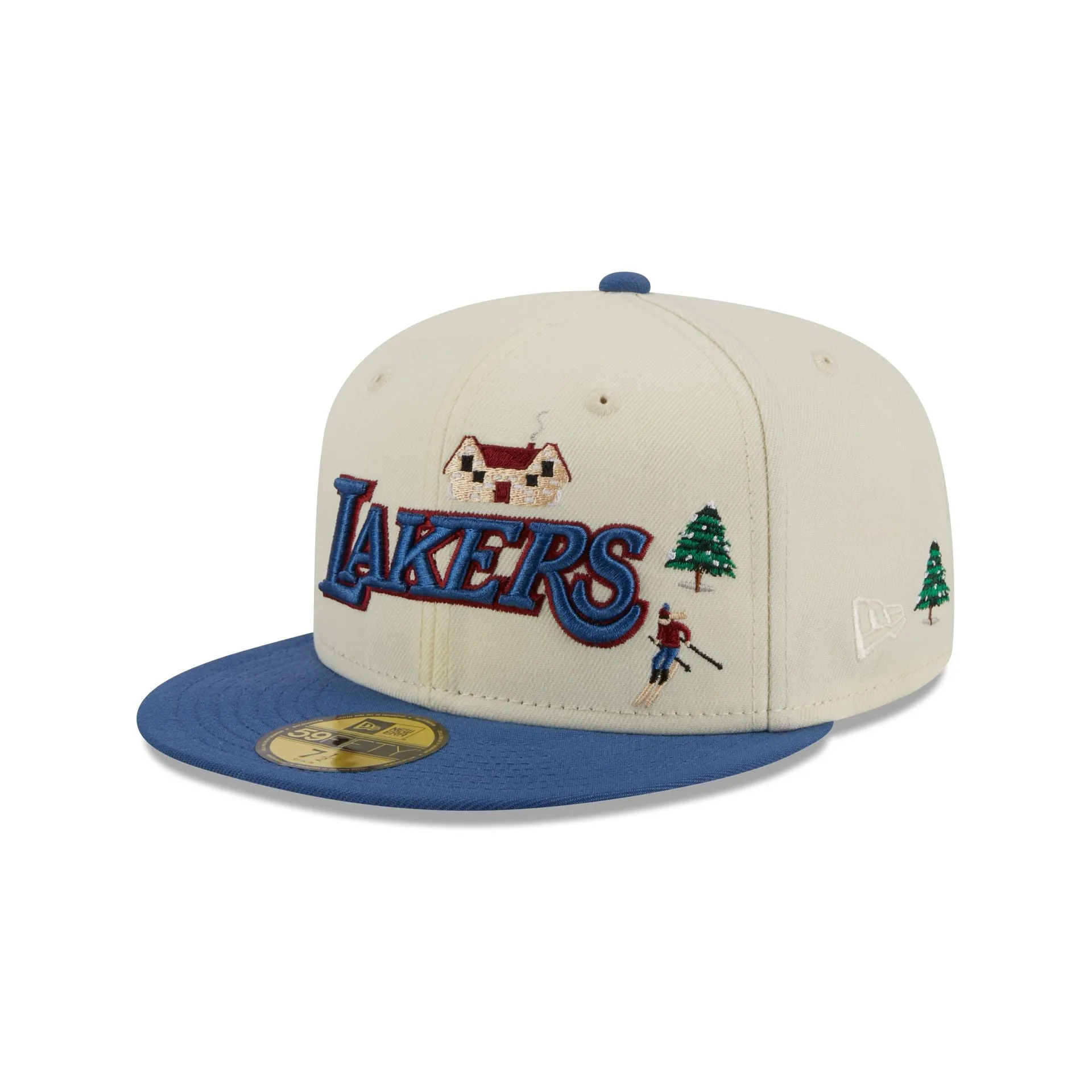 Los Angeles Lakers Snowbound 59FIFTY Fitted Hat sold by New Era
