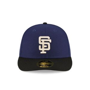 San Francisco Giants Navy Low Profile 59FIFTY Fitted Hat sold by New Era