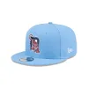 Detroit Tigers Sky Blue 9FIFTY Snapback Hat sold by New Era