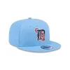Detroit Tigers Sky Blue 9FIFTY Snapback Hat sold by New Era