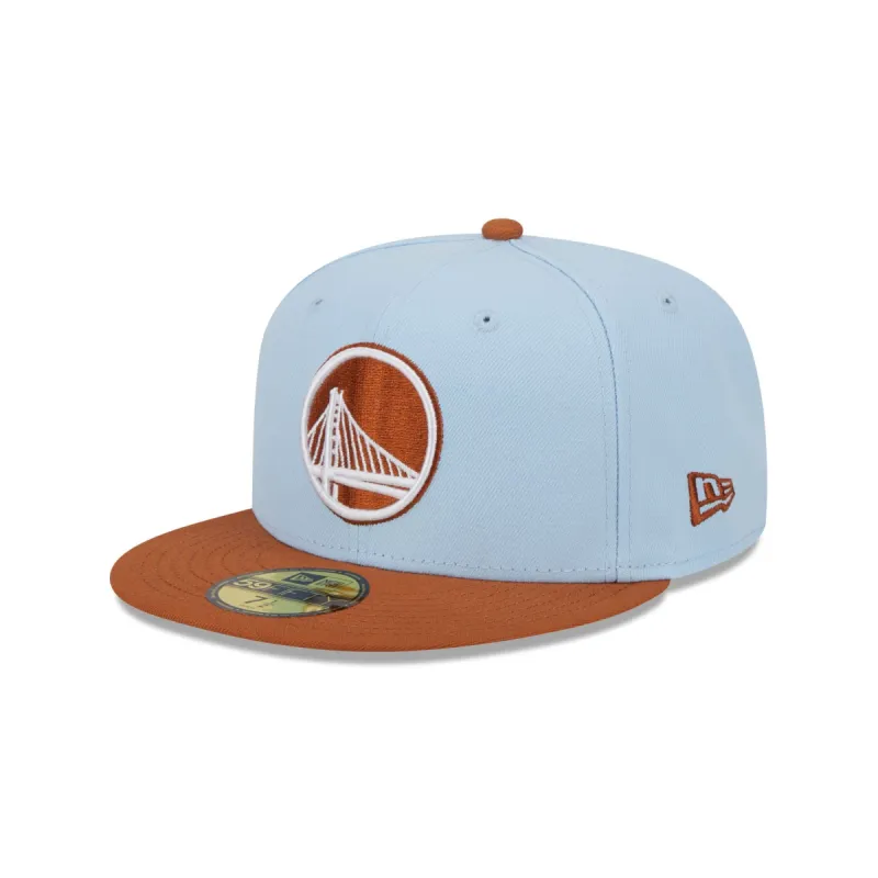 Golden State Warriors Color Pack Glacial Blue 59FIFTY Fitted Hat sold by New Era