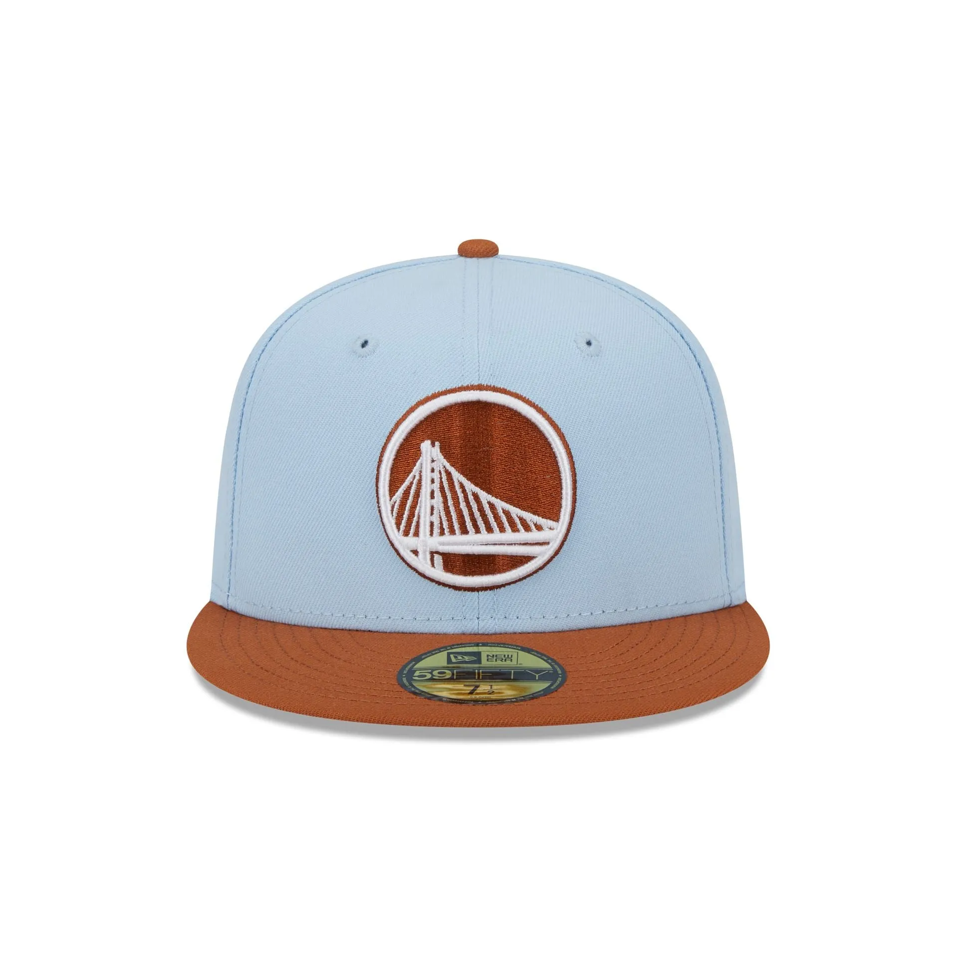Golden State Warriors Color Pack Glacial Blue 59FIFTY Fitted Hat sold by New Era product image thumbnail 2