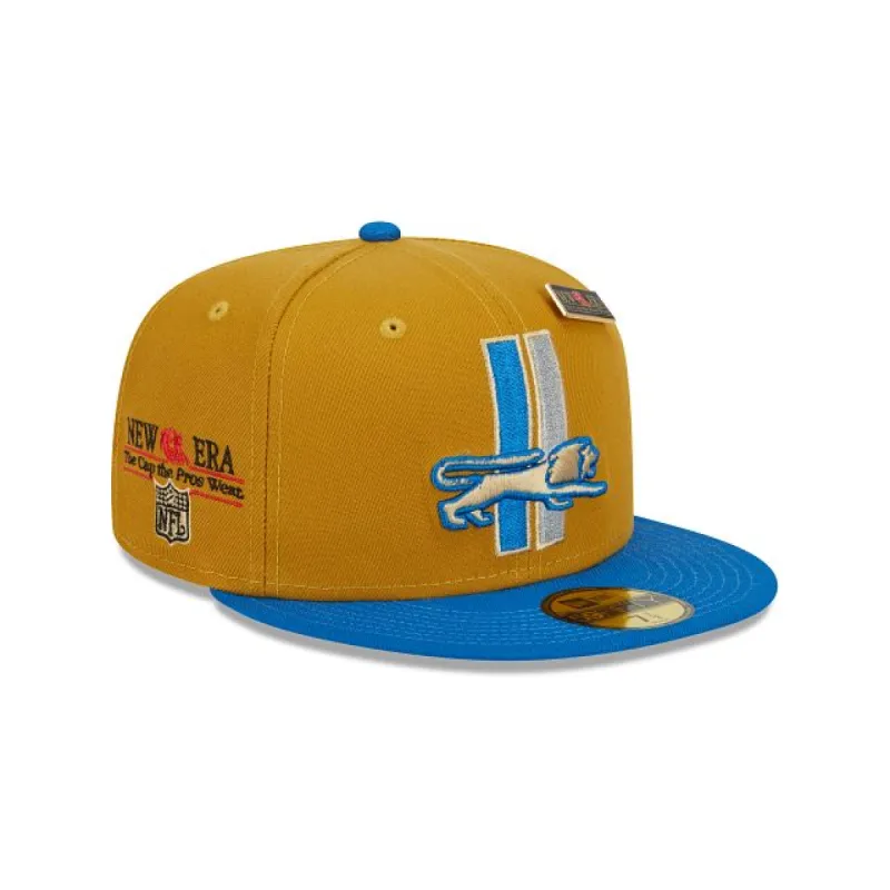 Detroit Lions Bronze 59FIFTY Fitted Hat sold by New Era