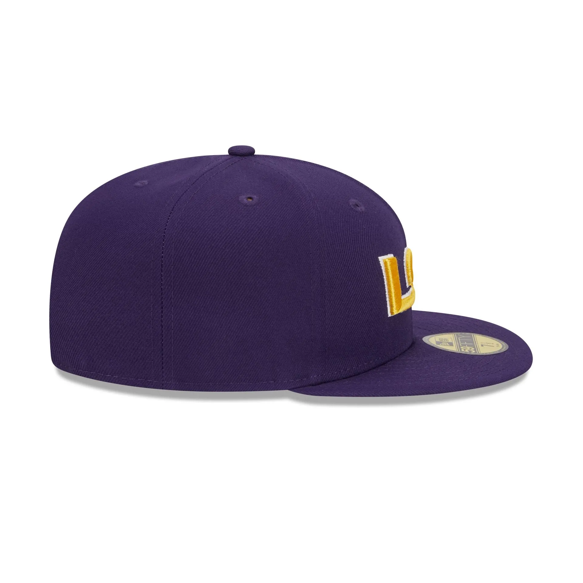 LSU Tigers Purple 59FIFTY Fitted Hat sold by New Era product image thumbnail 5