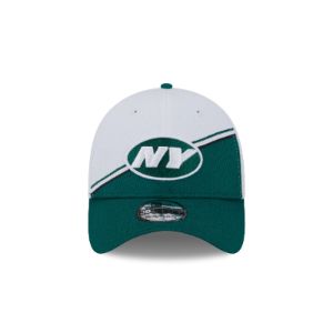New York Jets 2023 Sideline White 39THIRTY Stretch Fit Hat sold by New Era