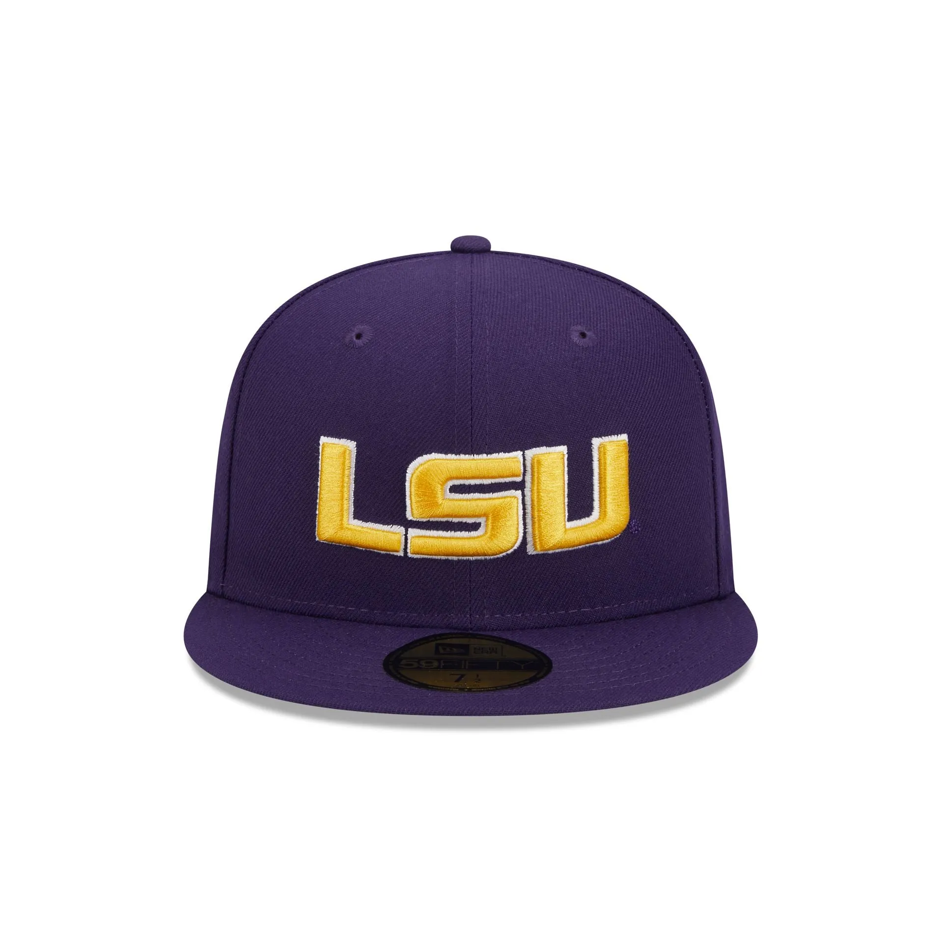 LSU Tigers Purple 59FIFTY Fitted Hat sold by New Era product image thumbnail 2