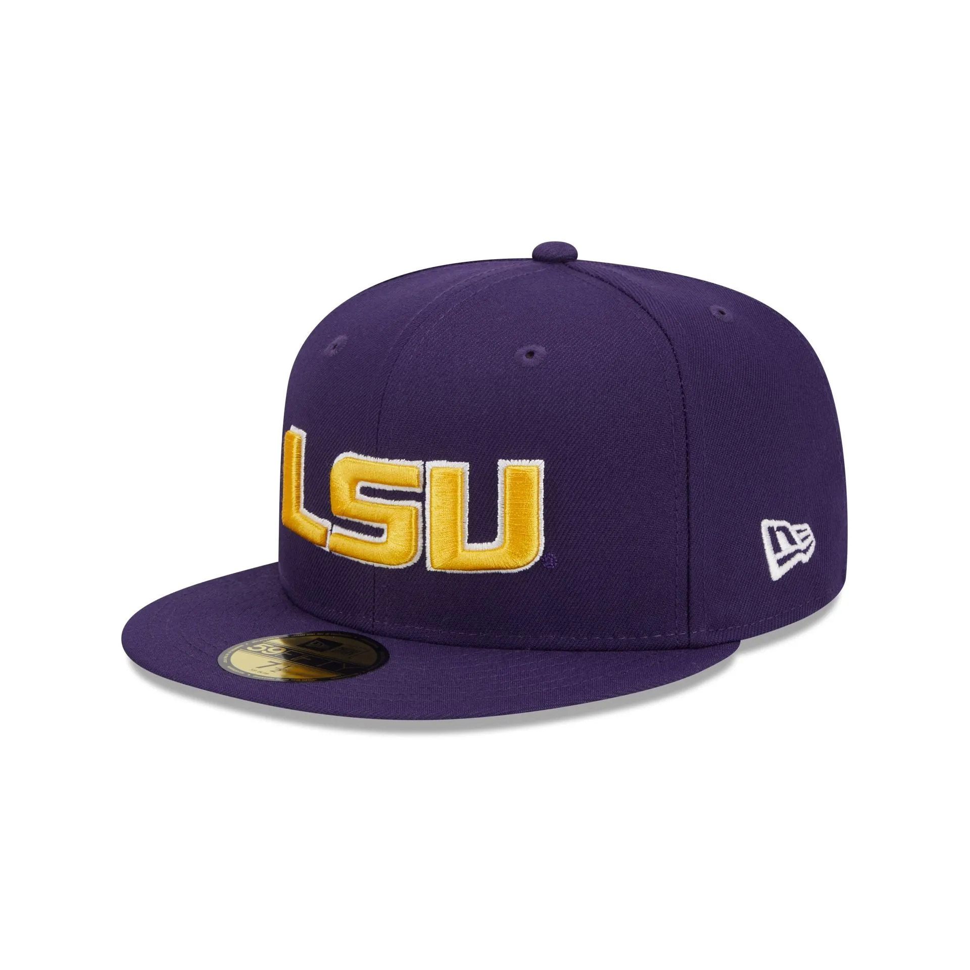 LSU Tigers Purple 59FIFTY Fitted Hat sold by New Era