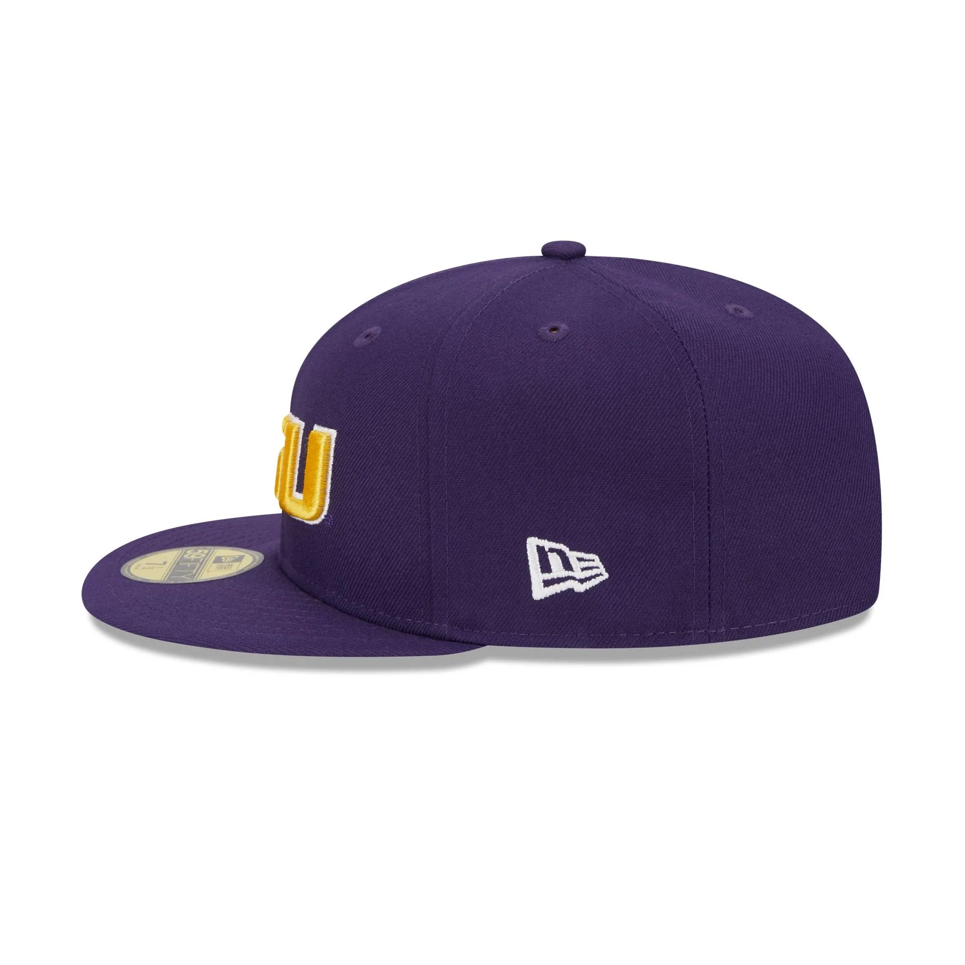 LSU Tigers Purple 59FIFTY Fitted Hat sold by New Era product image thumbnail 4