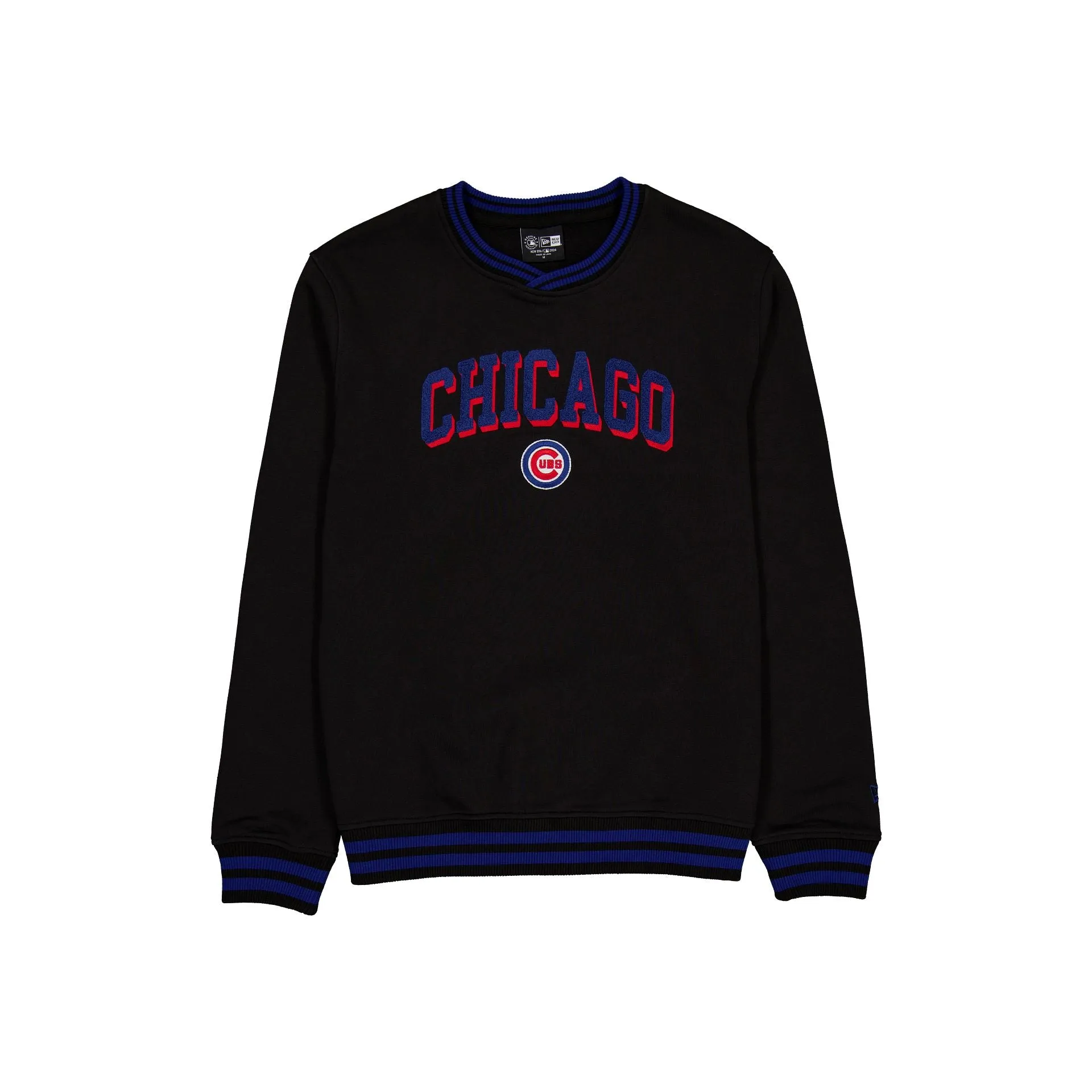 Chicago Cubs Sport Night Black Crewneck sold by New Era
