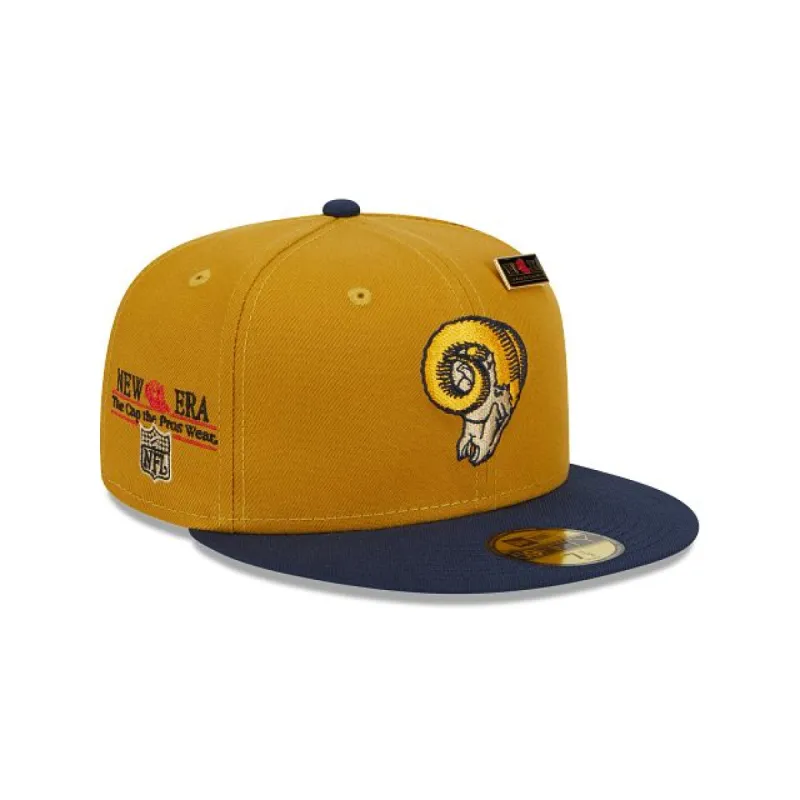 Los Angeles Rams Bronze 59FIFTY Fitted Hat sold by New Era