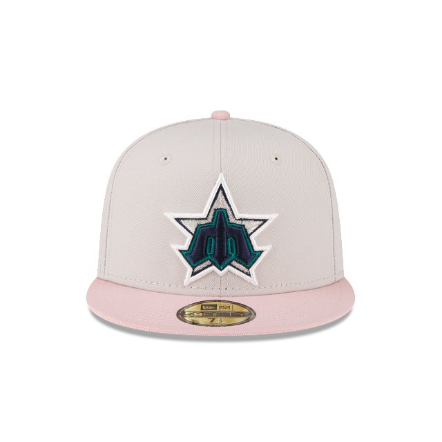 Just Caps Stone Pink Seattle Mariners 59FIFTY Fitted Hat sold by New Era product image thumbnail 2