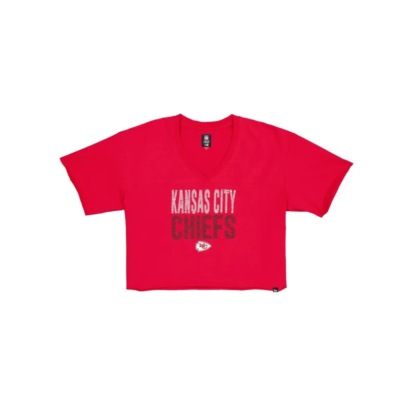 Kansas City Chiefs Active Women's V-Neck T-Shirt sold by New Era