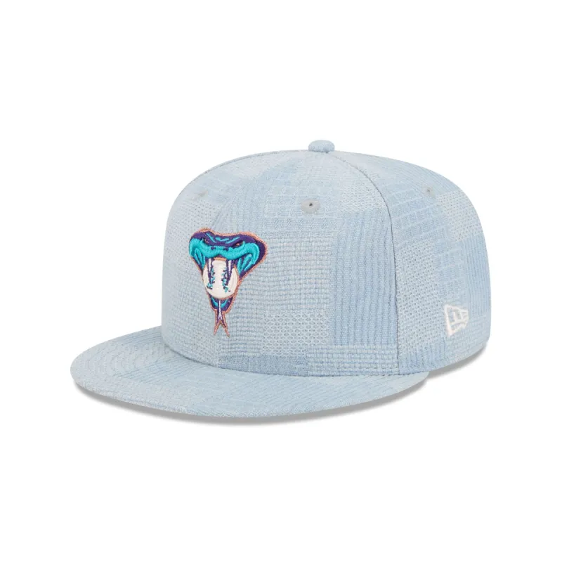 Arizona Diamondbacks Denim Patchwork 9FIFTY Snapback Hat sold by New Era