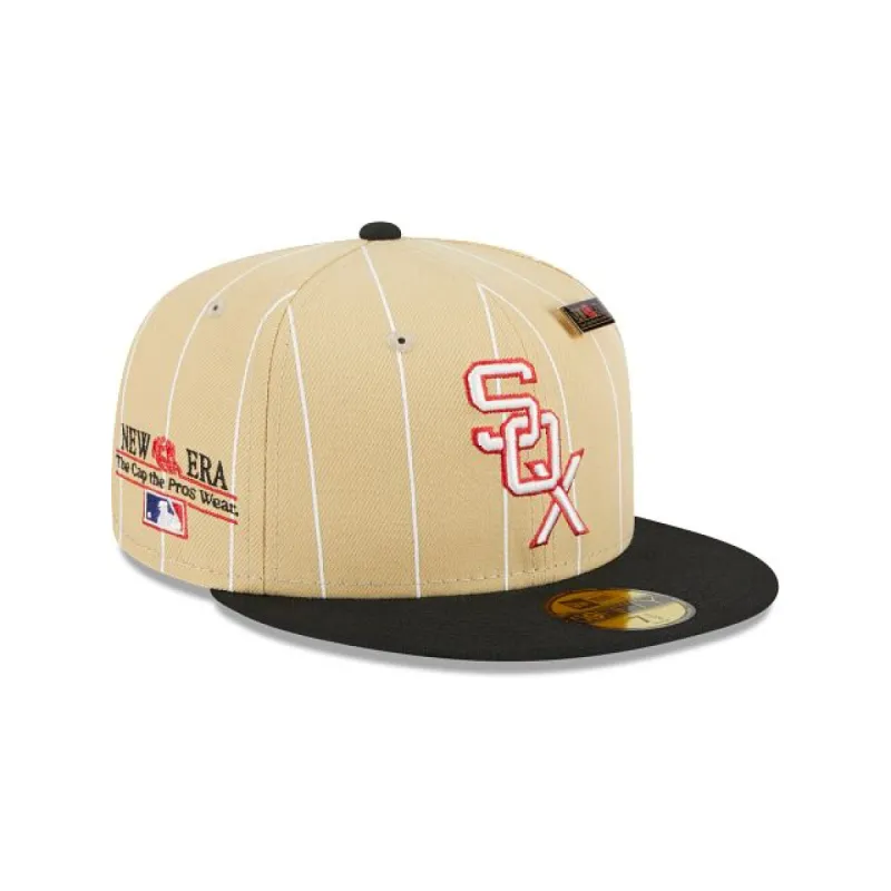 Chicago White Sox Pinstripe 59FIFTY Fitted Hat sold by New Era