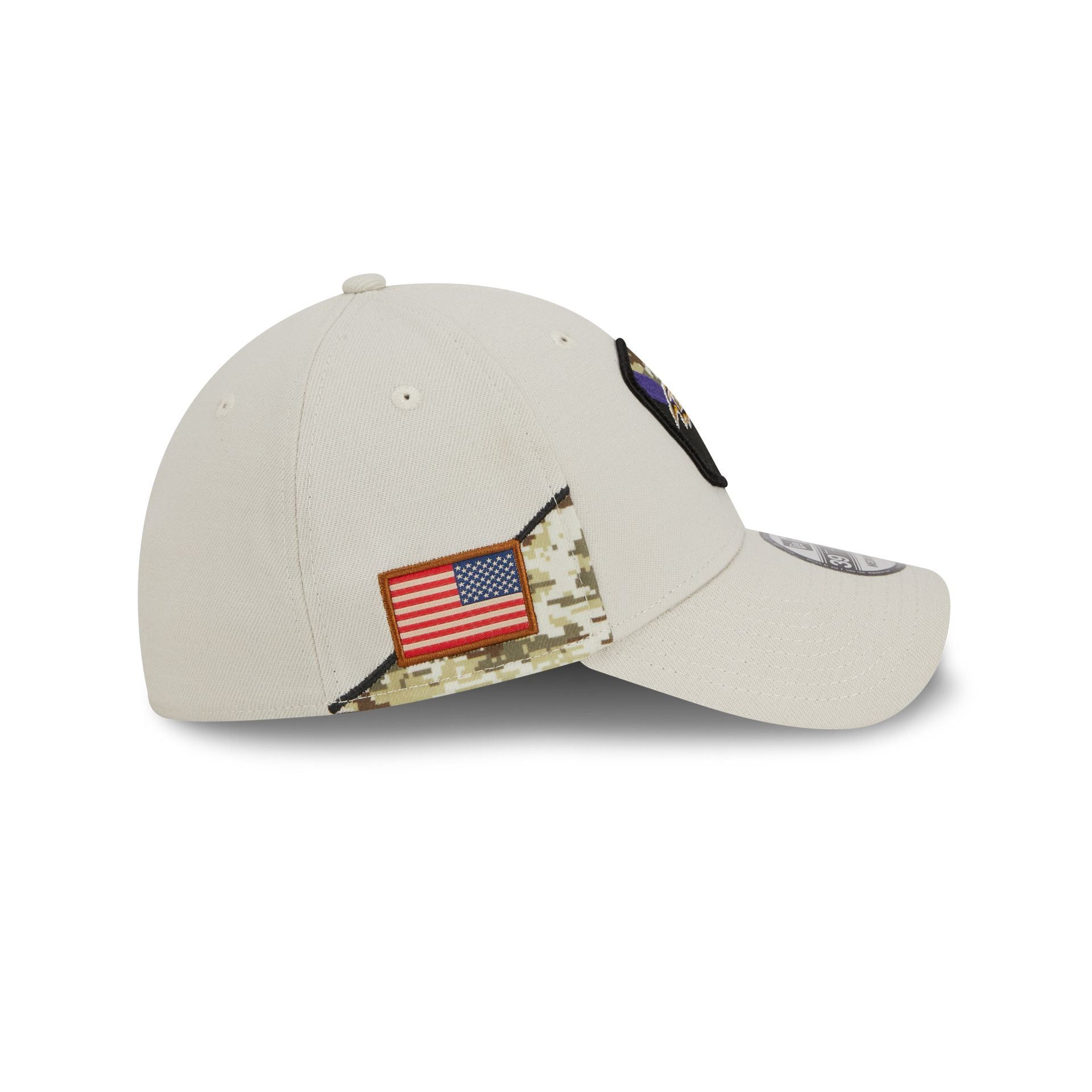 Baltimore Ravens 2023 Salute to Service 39THIRTY Stretch Fit Hat sold by New Era product image thumbnail 4