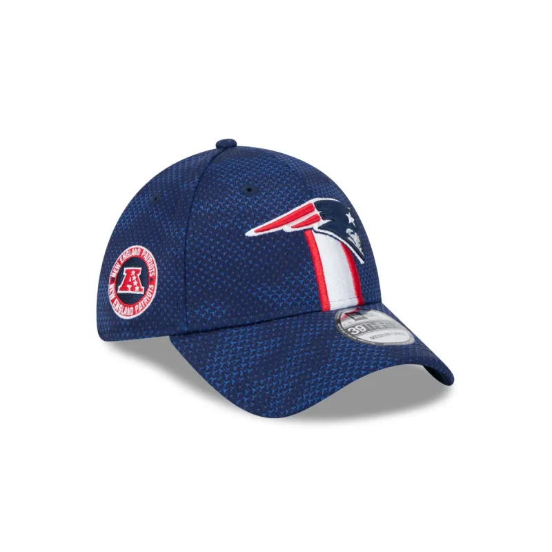 New England Patriots 2024 Sideline 39THIRTY Stretch Fit Hat sold by New Era