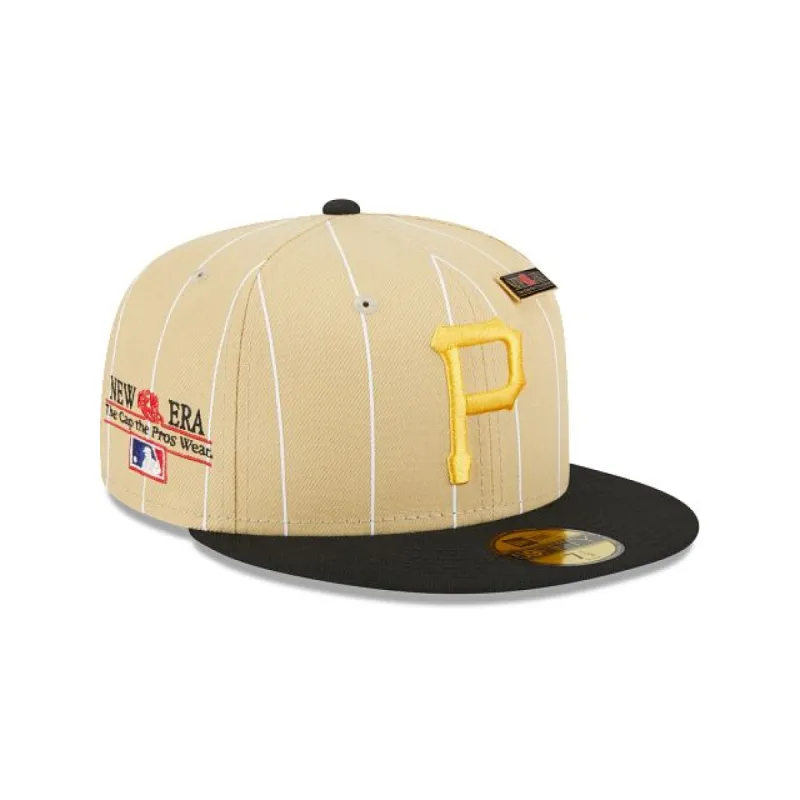 Pittsburgh Pirates Pinstripe 59FIFTY Fitted Hat sold by New Era