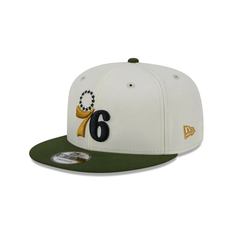 Philadelphia 76ers Emerald 9FIFTY Snapback Hat sold by New Era