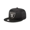Las Vegas Raiders Satin 9FIFTY Snapback Hat sold by New Era