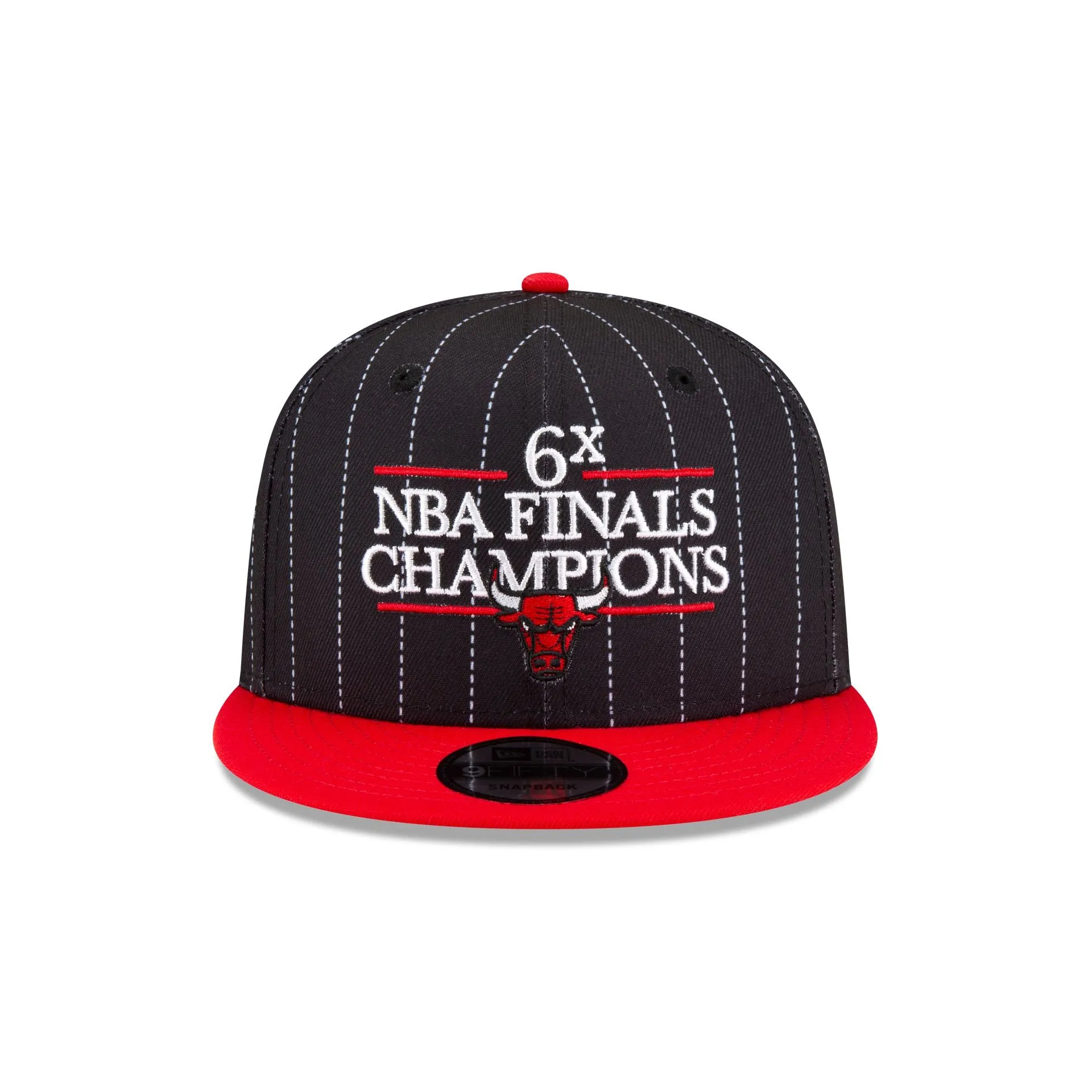 Just Caps NBA Champion Pinstripe Chicago Bulls 9FIFTY Snapback Hat sold by New Era product image thumbnail 2