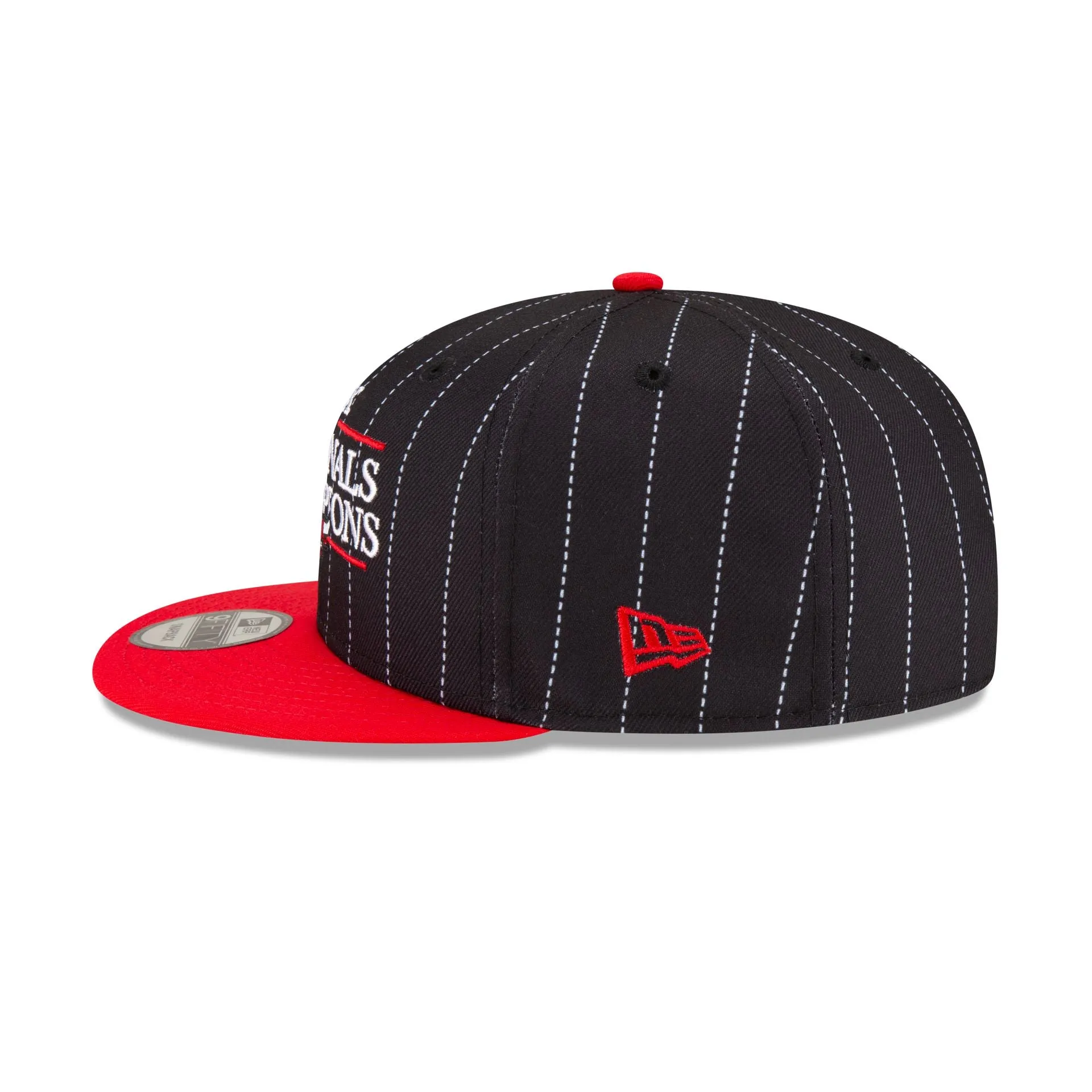 Just Caps NBA Champion Pinstripe Chicago Bulls 9FIFTY Snapback Hat sold by New Era product image thumbnail 5