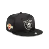 Las Vegas Raiders Satin 9FIFTY Snapback Hat sold by New Era