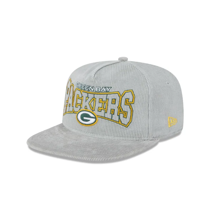 Green Bay Packers Gray Cord Golfer Hat sold by New Era