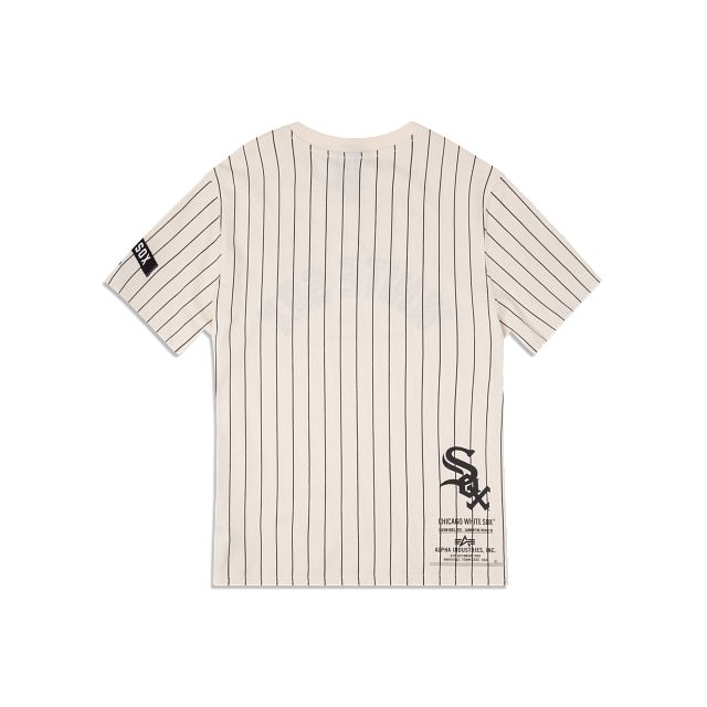 Alpha Industries X Chicago White Sox Striped T-Shirt sold by New Era product image thumbnail 2