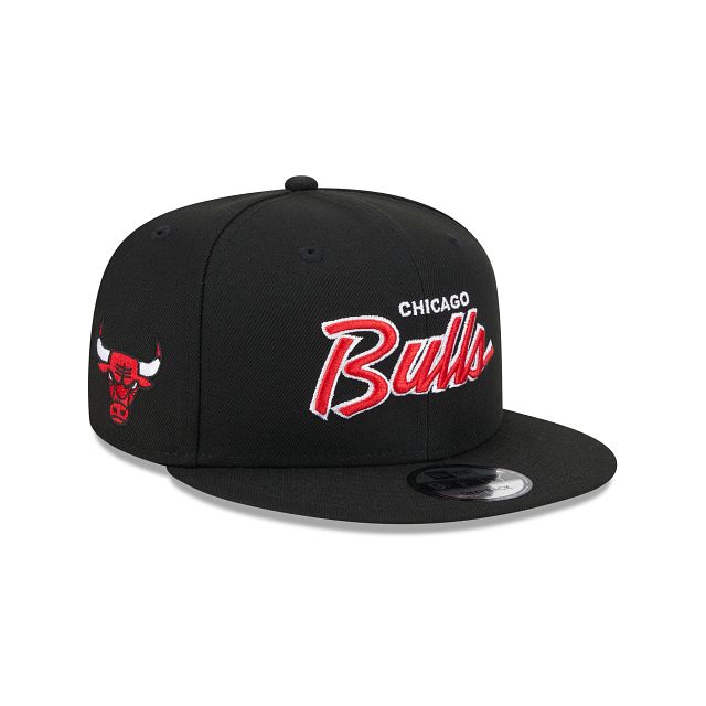 Chicago Bulls Script 9FIFTY Snapback Hat sold by New Era