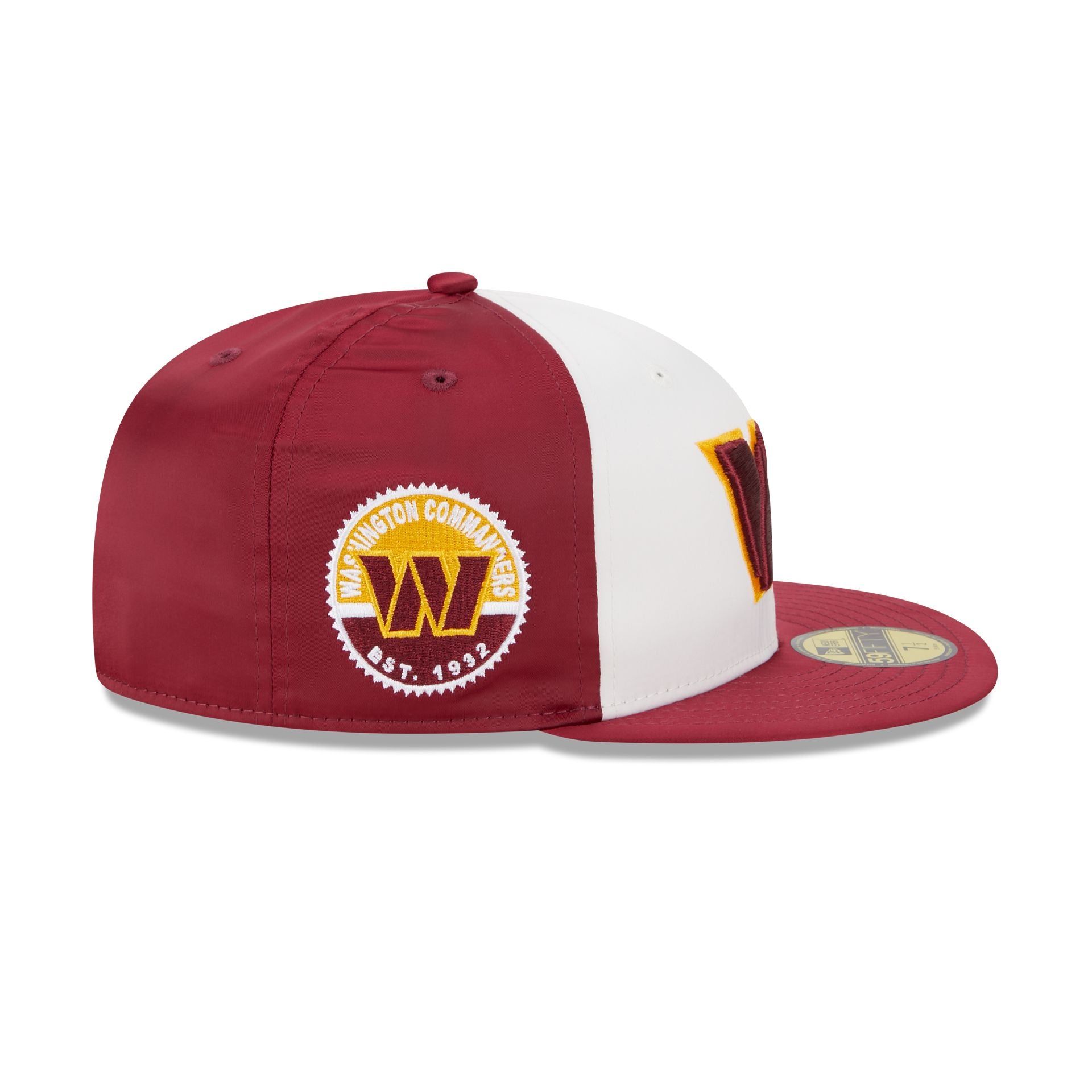 Washington Commanders Throwback Satin 59FIFTY Fitted Hat sold by New Era product image thumbnail 4