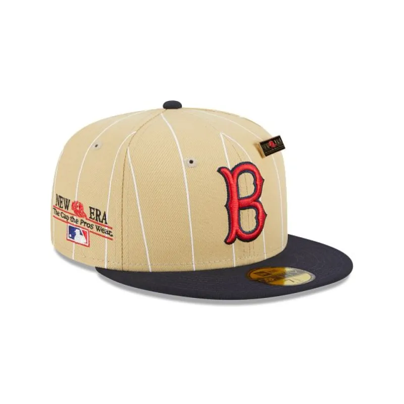 Boston Red Sox Pinstripe 59FIFTY Fitted Hat sold by New Era