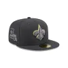 New Orleans Saints 2024 Draft Gray 59FIFTY Fitted Hat sold by New Era