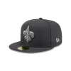 New Orleans Saints 2024 Draft Gray 59FIFTY Fitted Hat sold by New Era