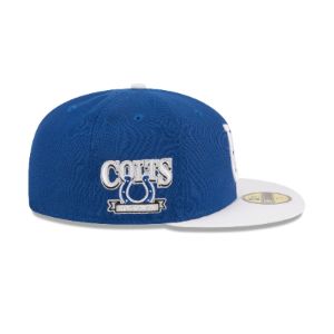 Indianapolis Colts Throwback Hidden 59FIFTY Fitted Hat sold by New Era