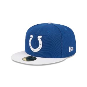 Indianapolis Colts Throwback Hidden 59FIFTY Fitted Hat sold by New Era