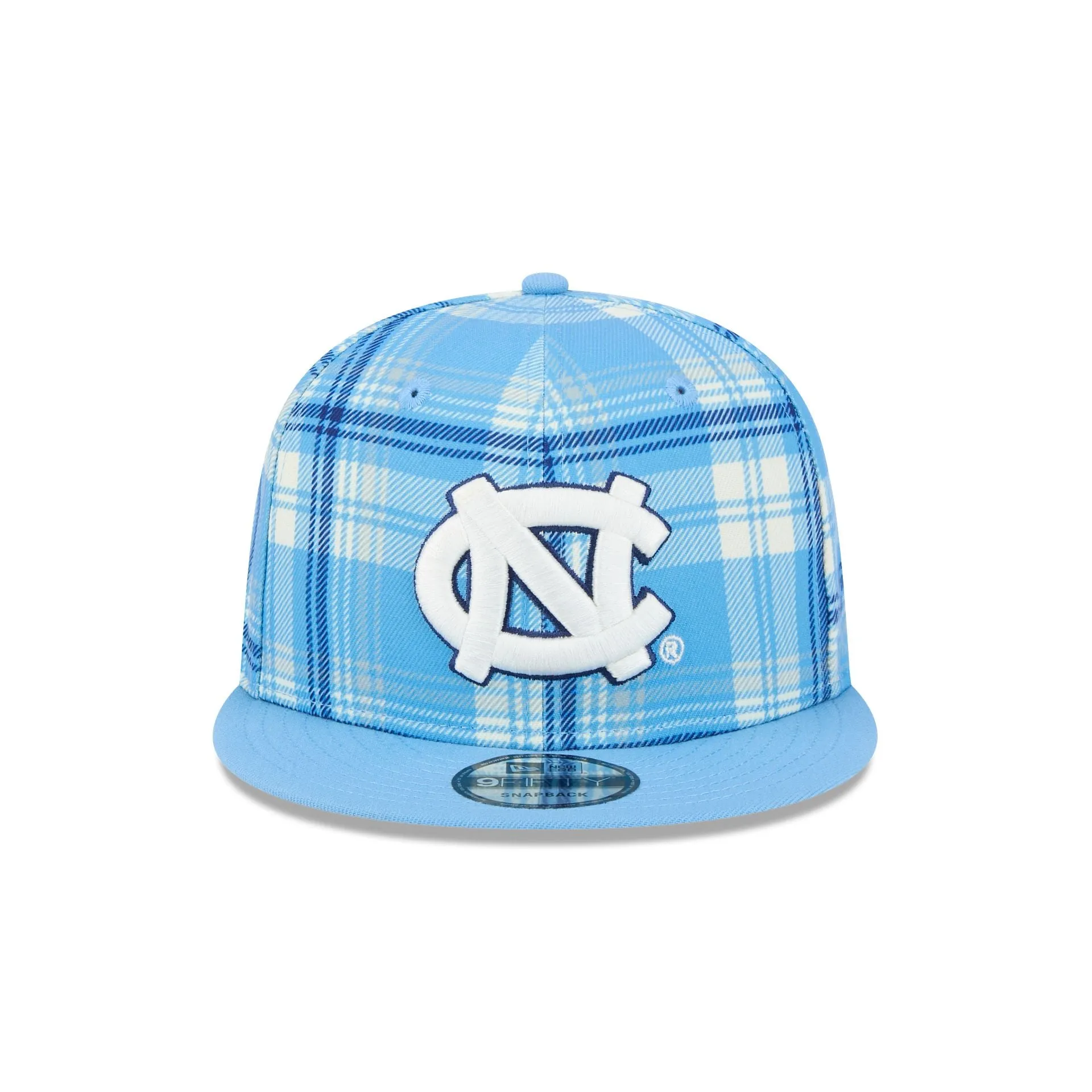 North Carolina University Tar Heels Plaid 9FIFTY Snapback Hat sold by New Era product image thumbnail 2