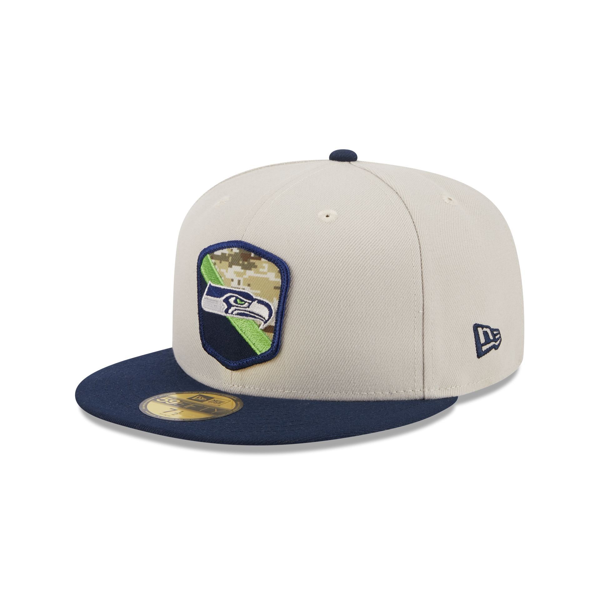Seattle Seahawks 2023 Salute to Service 59FIFTY Fitted Hat sold by New Era product image thumbnail 3