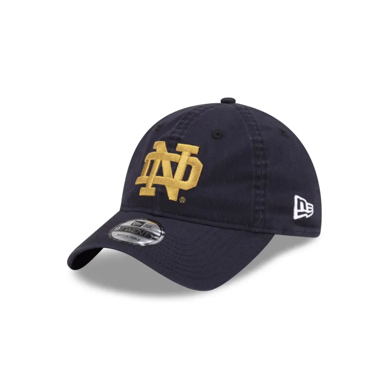 Notre Dame Fighting Irish Navy 9TWENTY Adjustable Hat sold by New Era